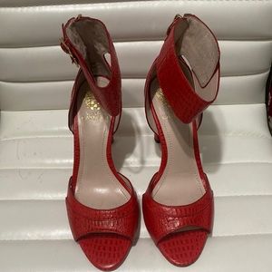 Vince Camuto Red Heels